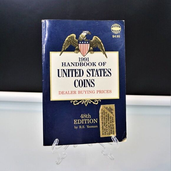 1991 Handbook Of United States Coins by R. S. Yeoman 48th Edition Paperback Book - Picture 4 of 11
